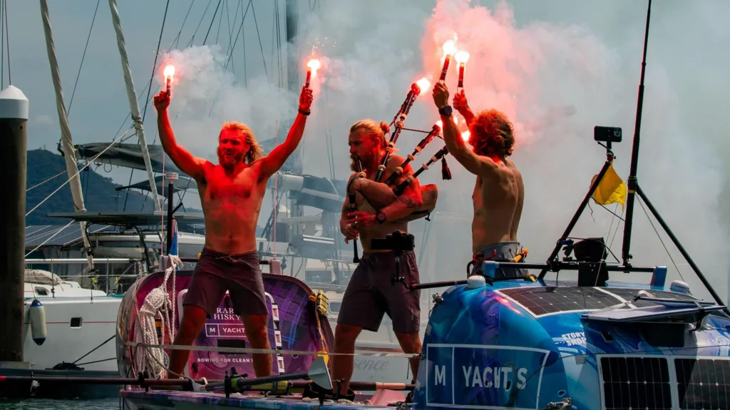 Scottish Brothers Smash Pacific Rowing Record After 139 Days at Sea