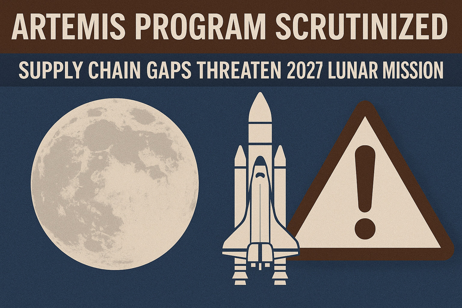 Artemis Program Scrutinized: Supply Chain Gaps Threaten 2027 Lunar Mission
