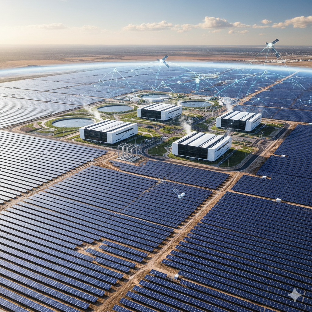The Megawatt Race: How “Gobsmacking” Solar Farms are Powering the AI Data Center Boom