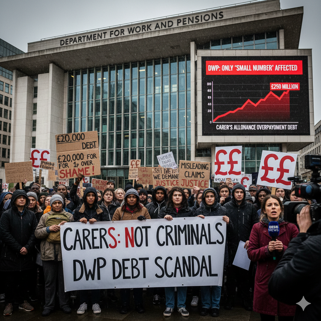 DWP Faces Renewed Fury Over “Misleading” Response to Carer’s Allowance Scandal