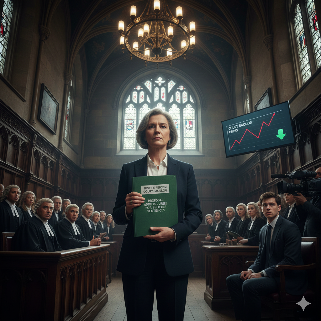 Justice Secretary Pushes Controversial Plan to Scrap Juries for Shorter Sentences