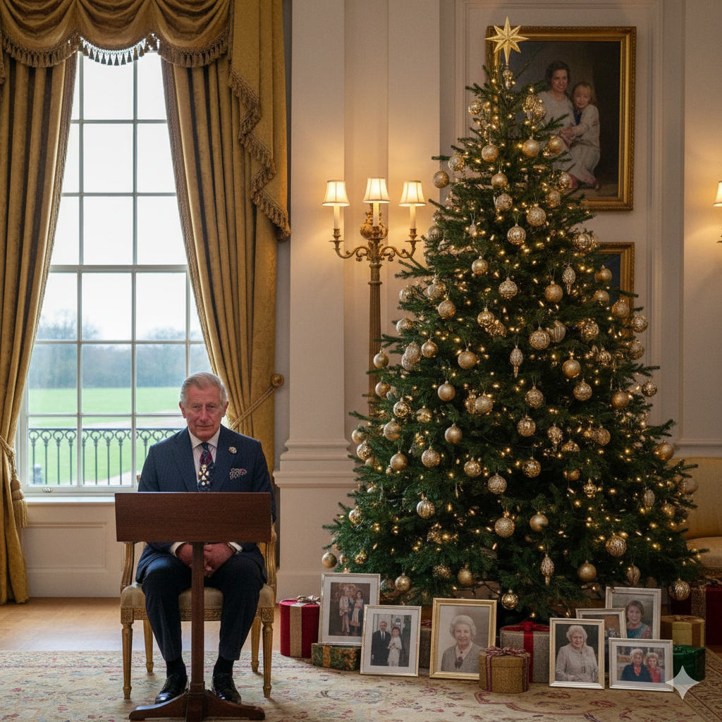 A Message of Resilience: King Charles III Prepares Poignant Christmas Address