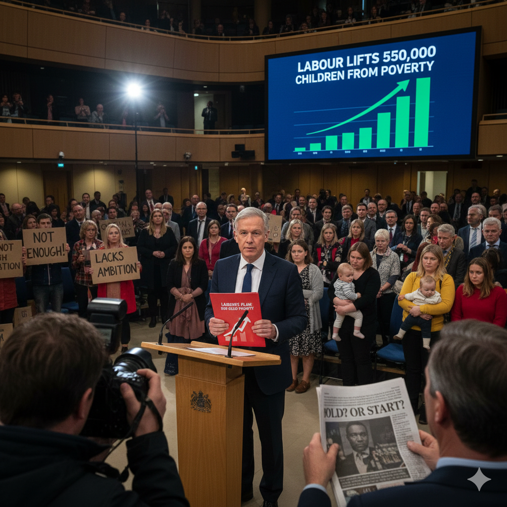 Labour Launches Child Poverty Strategy to Lift 550,000 Children, But Critics Demand More Ambition