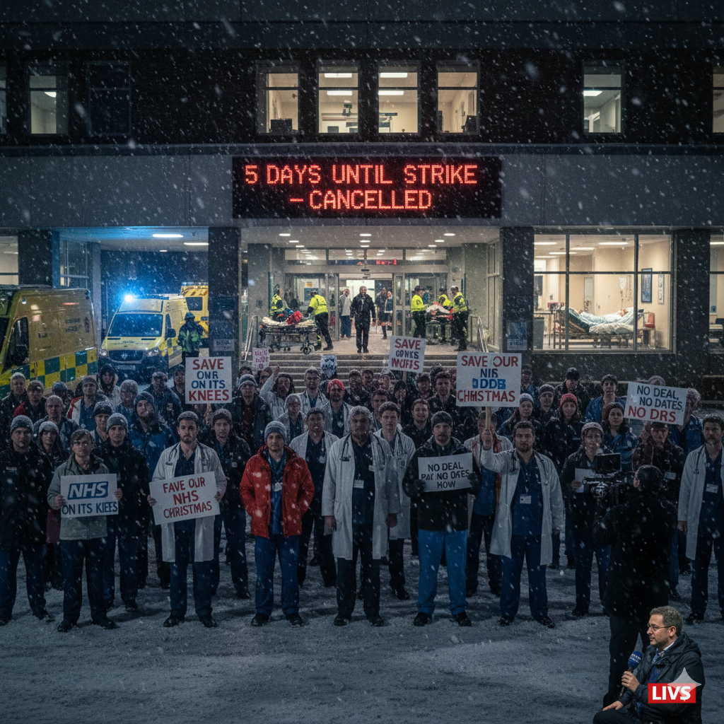 NHS Braces for ‘Unprecedented Flu Wave’ as Pre-Christmas Doctor Strikes Loom