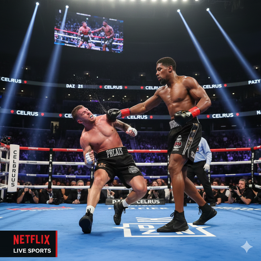 Reality Check in Miami: Anthony Joshua Flattens Jake Paul with 6th-Round KO