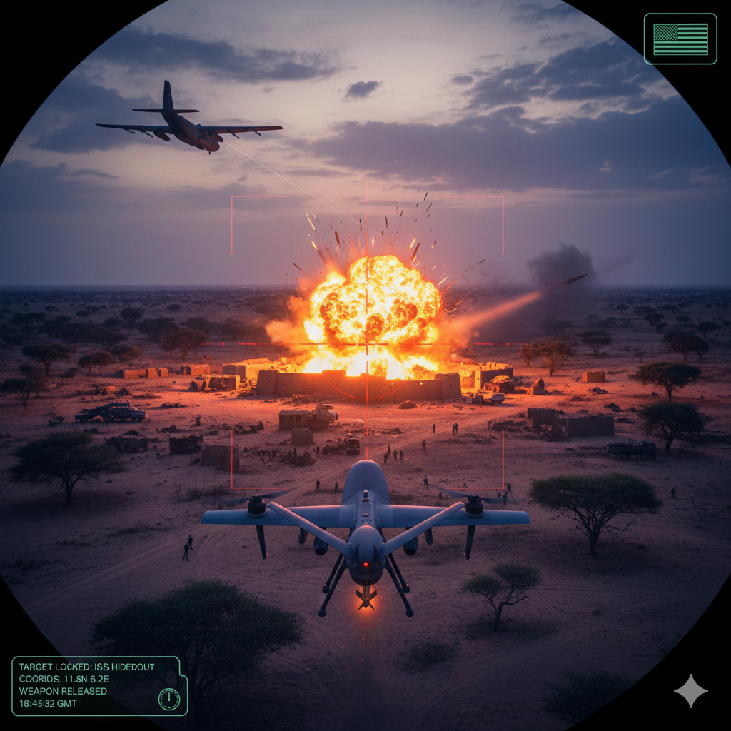 US Air Strikes Hit ISIS in Nigeria: Trump Confirms Christmas Day Operation