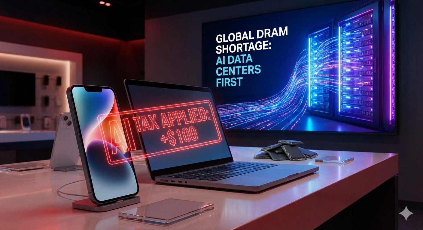 The “AI Tax”: Why Your Next Smartphone and Laptop Will Cost More in 2026