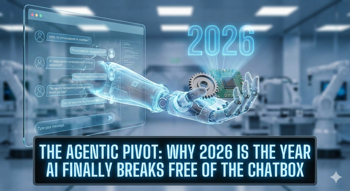 The Agentic Pivot: Why 2026 is the Year AI Finally Breaks Free of the Chatbox