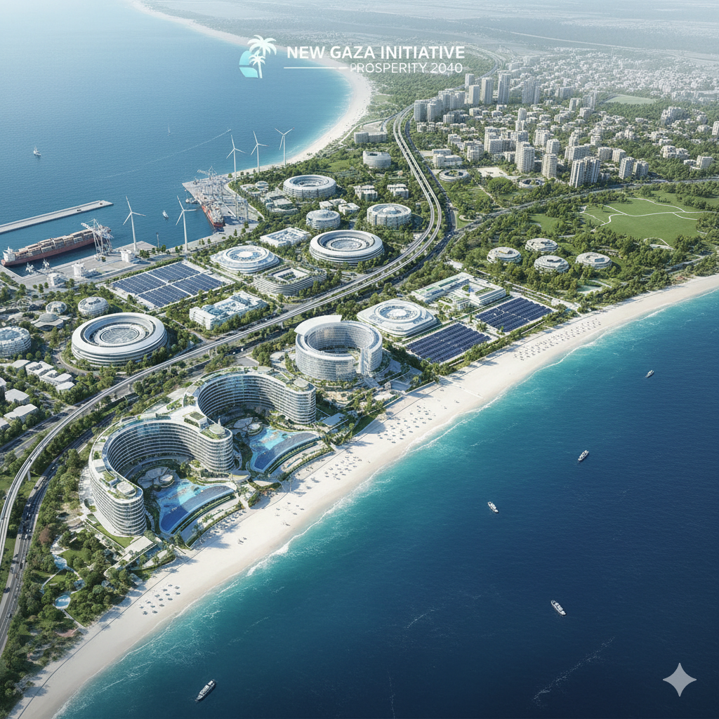 “New Gaza” Vision Sparks Outrage: Kushner Unveils Controversial Development Plan at Davos