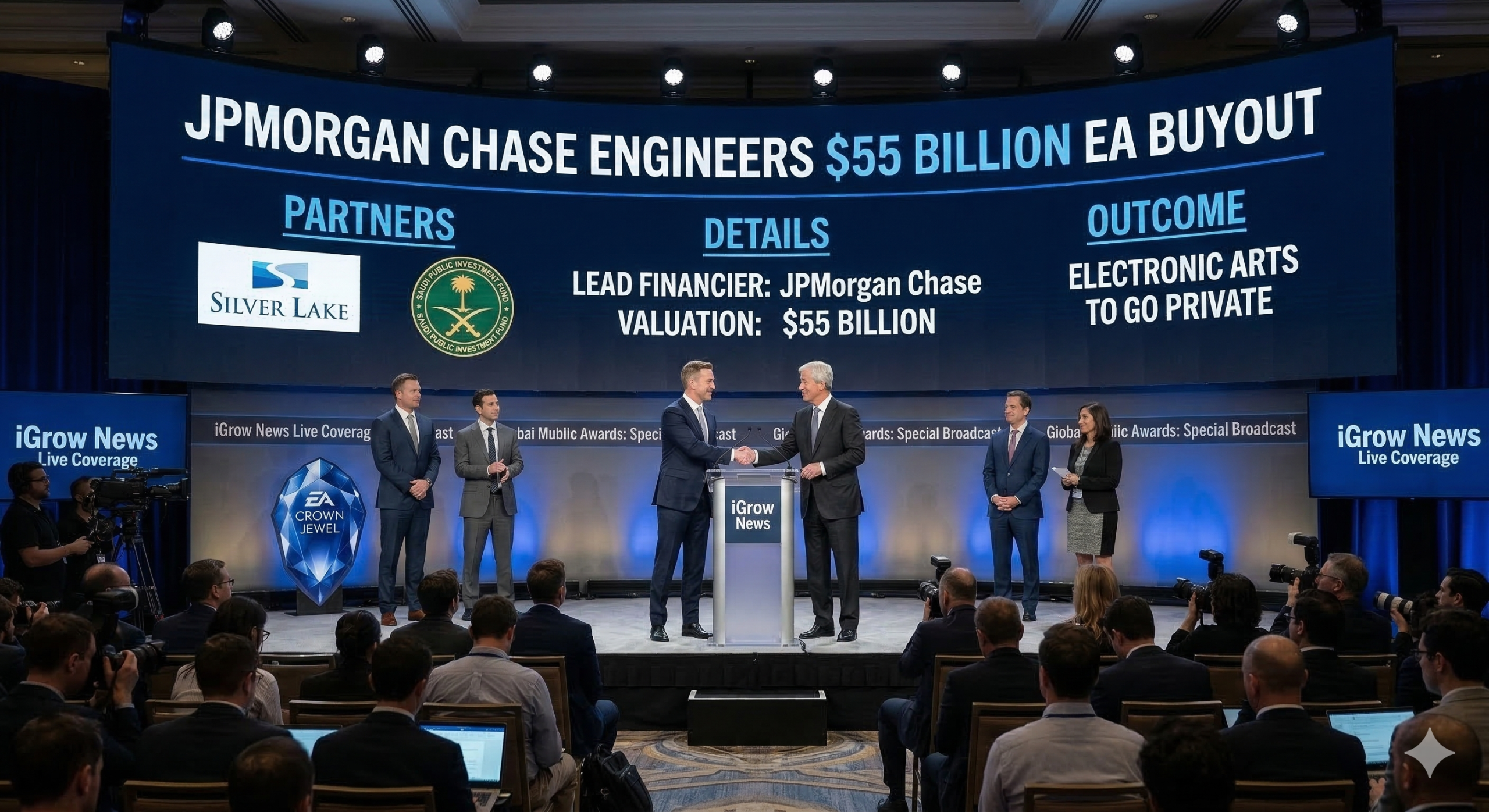 Gaming’s Crown Jewel Goes Private: JPMorgan Engineers Record $55 Billion EA Buyout
