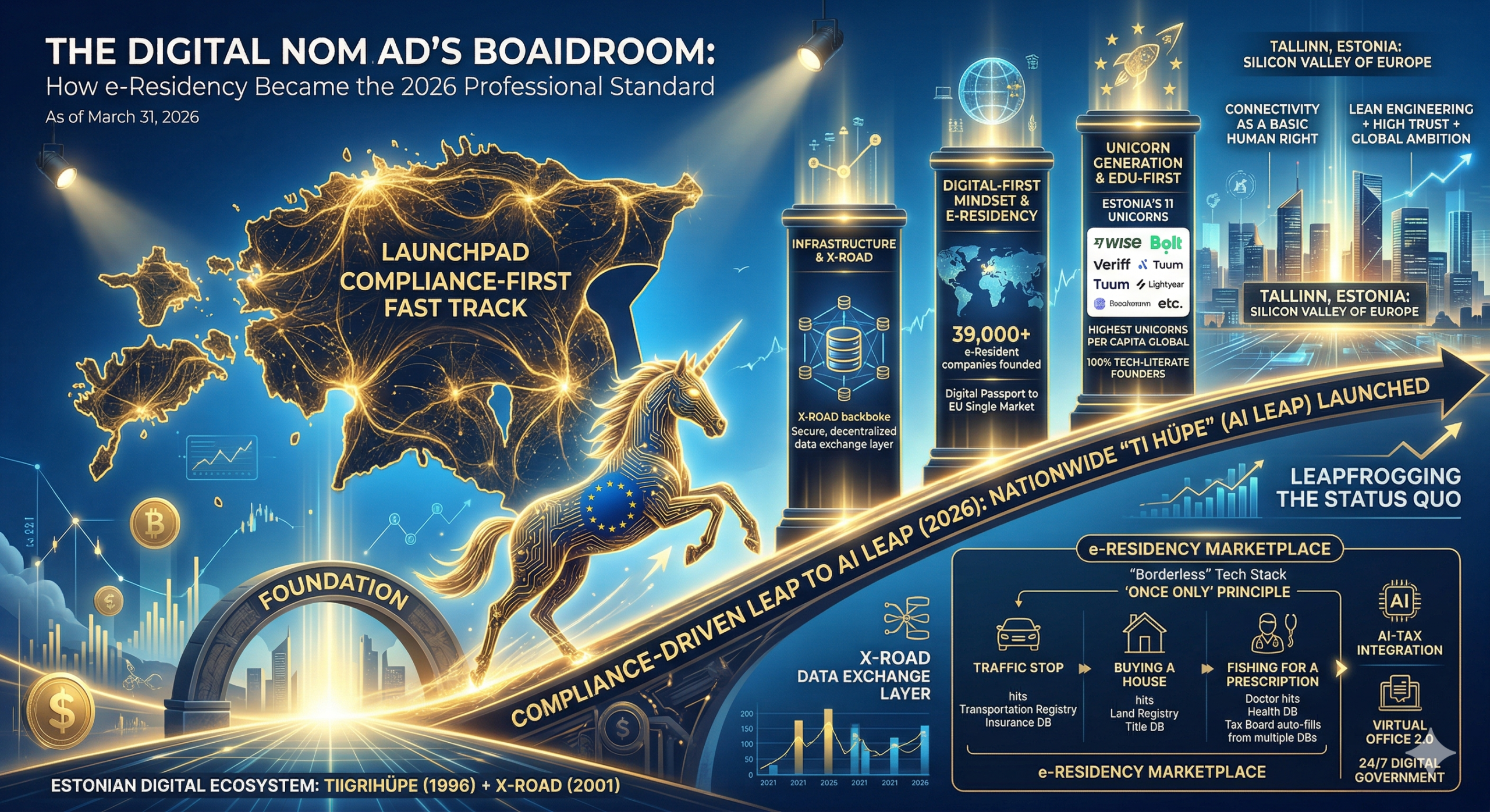 The Digital Nomad’s Boardroom: How e-Residency Became the 2026 Professional Standard