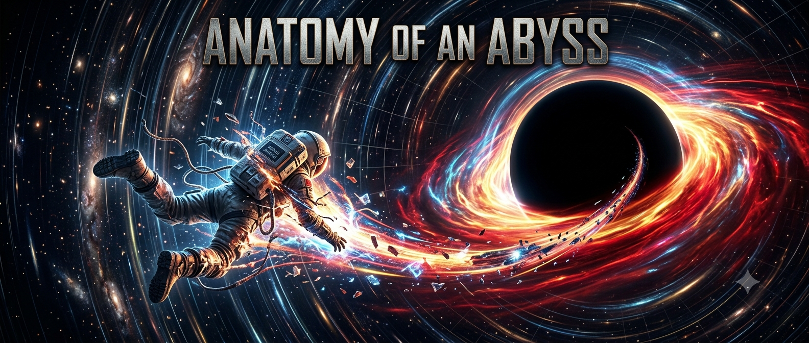 Anatomy of an Abyss: How Black Holes Shatter Space, Time, and the Human Body