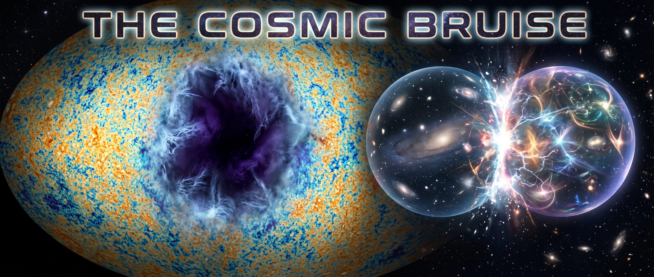 The Cosmic Bruise: Did a Parallel Universe Collide With Our Own?